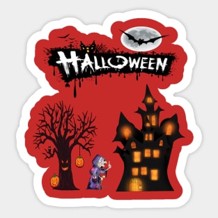 Happy Halloween day Witches 2019 Sticker